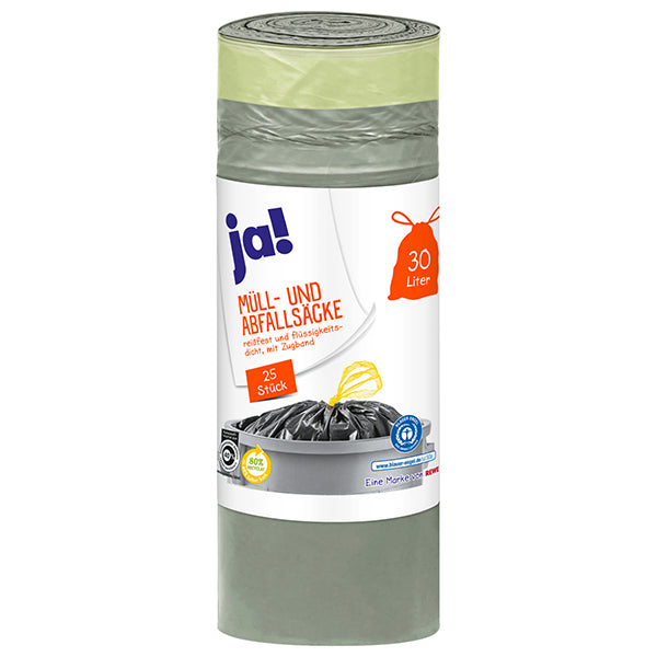 Garbage Bags with Drawstring 30L - 25 pieces