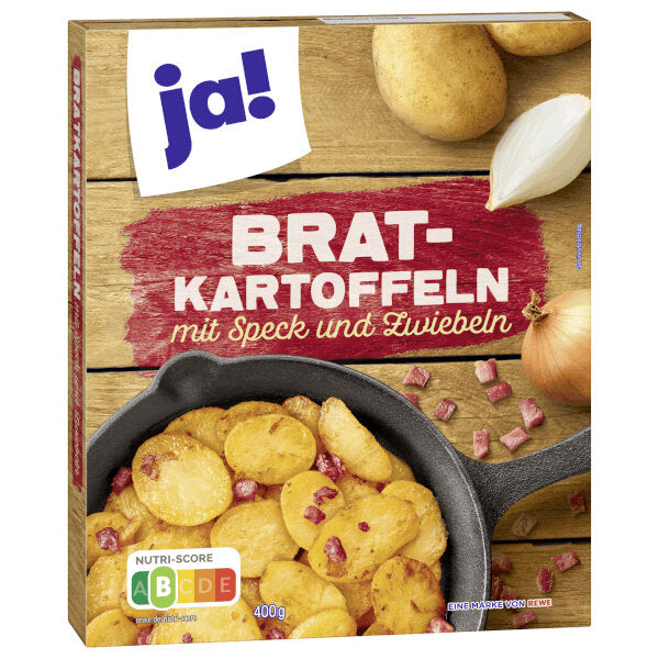 Fried Potatoes with Bacon and Onions - 400g