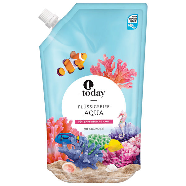 Aqua Liquid Soap Refilled Pack - 750ml (Parallel Import)
