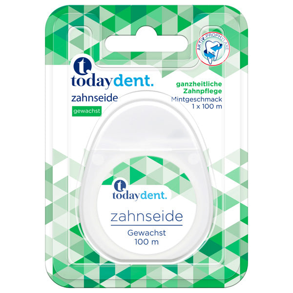 Fresh Minty Dent Floss Waxed - 100m