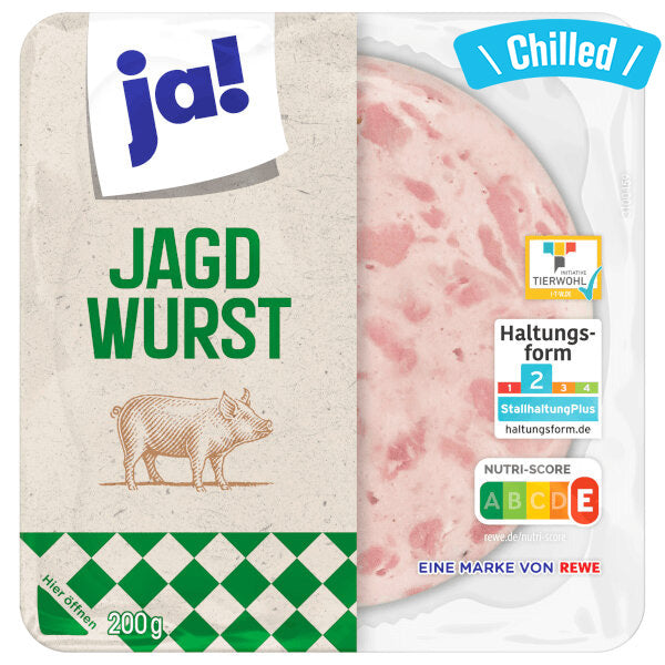 "Jagdwurst" Hunter Ham Sausage - 200g (Chilled 0-4℃)