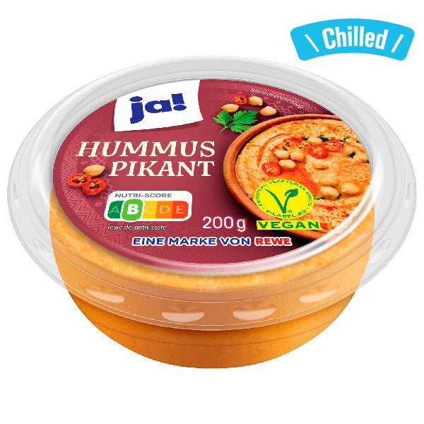 Spicy Hummus - 200g (Chilled 0-4℃)  (Best Before Date: 20/05/2024)
