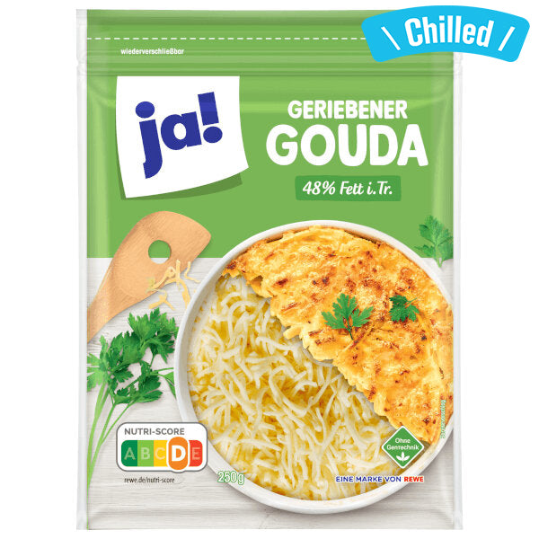Gouda Shredded Cheese - 250g (Chilled 0-4℃)
