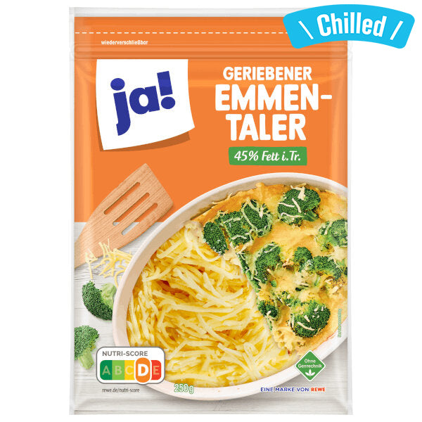 Emmental Shredded Cheese - 250g (Chilled 0-4℃)