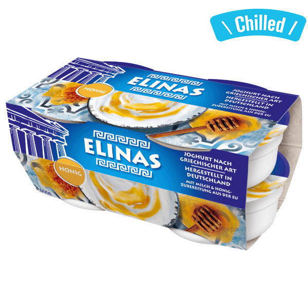 Greek Style Yogurt With Honey - 4x150g (Chilled 0-4℃) (Parallel Import)
