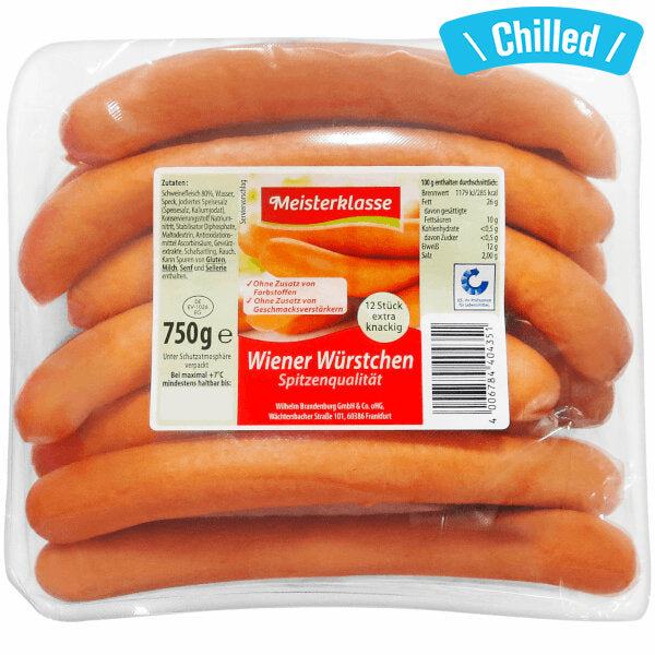 Fresh Wiener Sausages - 750g (Chilled 0-4℃) (Parallel Import)