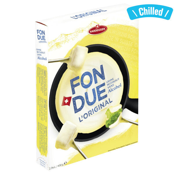 Original Swiss Cheese Fondue (Alcohol-Free) - 400g (Chilled 0-4℃) (Parallel Import)
