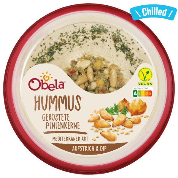 Hummus with Roasted Pine Nuts - 175g (Chilled 0-4℃) (Parallel Import)