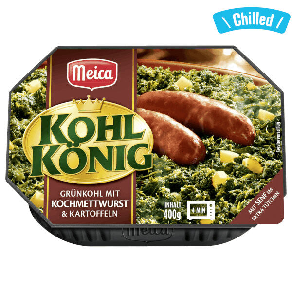 Cooked Mettwurst with Kale and Carrot - 400g (Chilled 0-4℃) (Parallel Import)