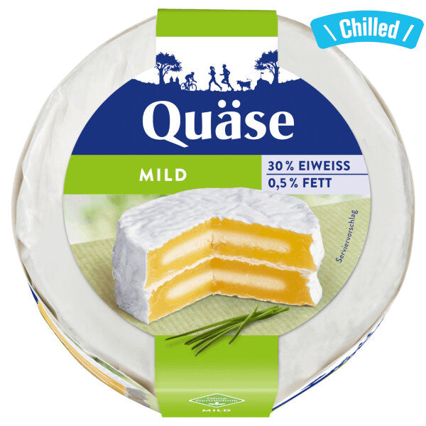 "Quäse" Sour Milk Cheese Mild - 220g (Chilled 0-4℃) (Parallel Import)