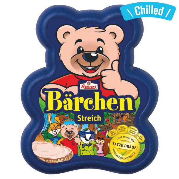 Bear Shaped Liver Sausage Spread - 125g (Chilled 0-4℃) (Parallel Import)