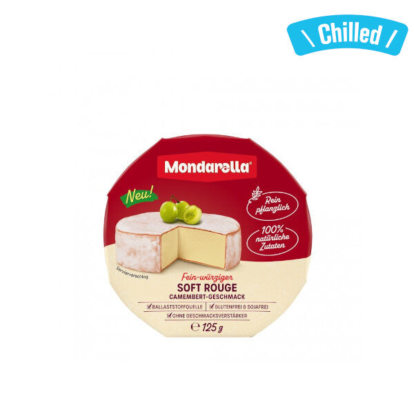 Vegan Cheese Alternative Red Camembert Soft Cheese - 125g (Chilled 0-4℃) (Parallel Import)