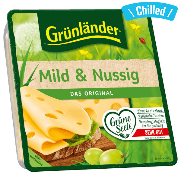 Mild And Nutty Sliced Cheese - 140g (Chilled 0-4℃) (Parallel Import)