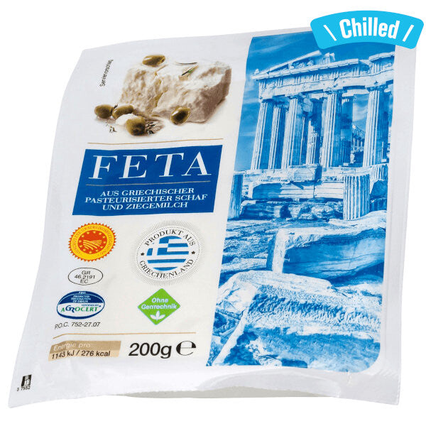 Greece Feta Cheese - 200g (Chilled 0-4℃) (Parallel Import) (Best Before Date: 18/11/2024)