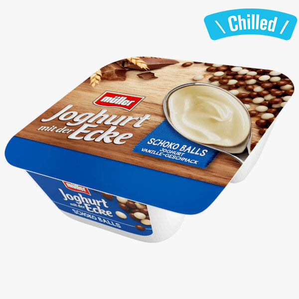 Vanilla Yoghurt With Chocolate Balls - 150g (Chilled 0-4℃) (Parallel Import)