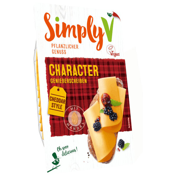 Cheese Alternative Vegan Cheddar Slices - 150g (Chilled 0-4℃) (Parallel Import)