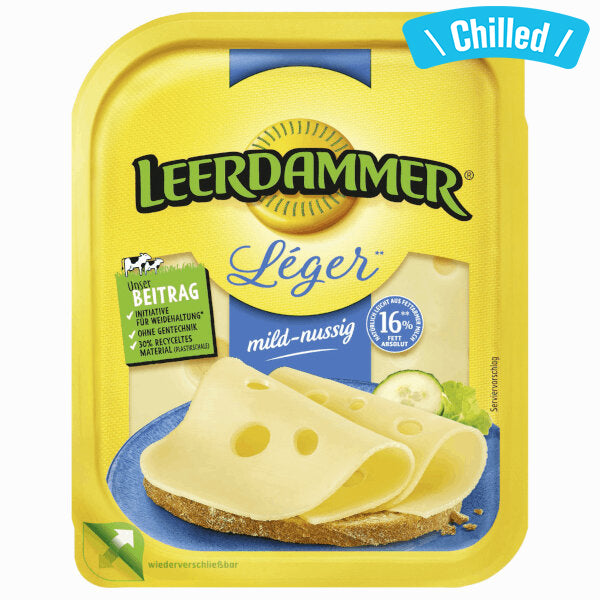 Maasdam Light Sliced Cheese - 160g (Chilled 0-4℃) (Parallel Import)