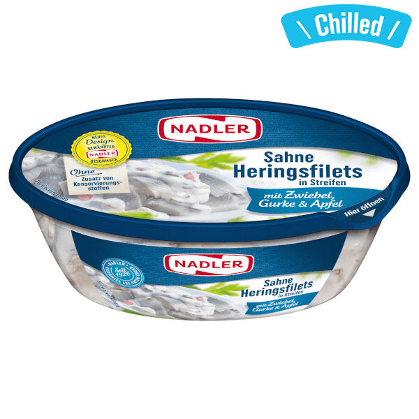 Cream Herring With Gherkins And Apples - 170g (Chilled 0-4℃) (Parallel Import)