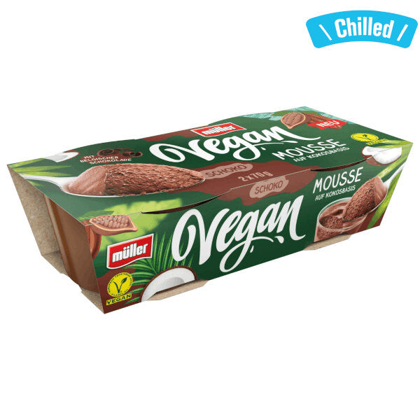 Vegan Chocolate Mousse - 2x140g (Chilled 0-4℃) (Parallel Import)