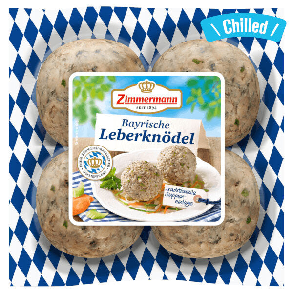 Original Bavarian Liver Dumplings - 4x75g (Chilled 0-4℃) (Parallel Import)