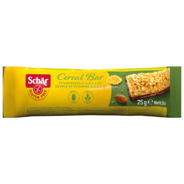 Schär Gluten-Free Milk Chocolate Cereal Bar 25G