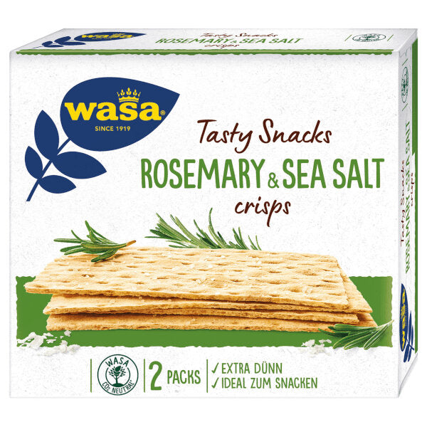Rosemary &amp; Sea Salt Crispbread - 190g (Parallel Import)