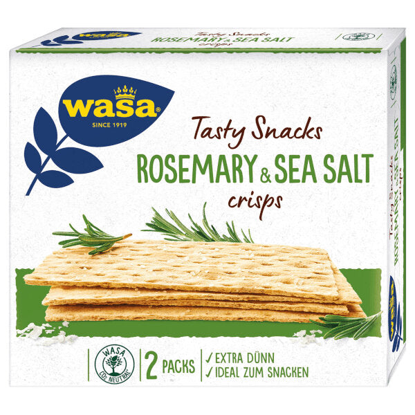 Rosemary & Sea Salt Crispbread - 190g (Parallel Import)