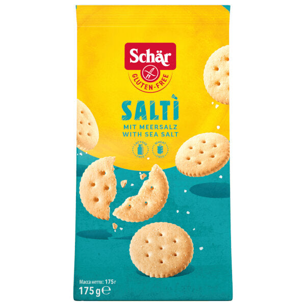 Gluten-Free Mini Salty Biscuits - 175g (Parallel Import)