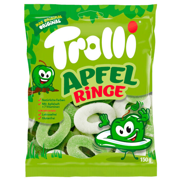 Apple Ring Sour Gummies - 150g (Parallel Import)