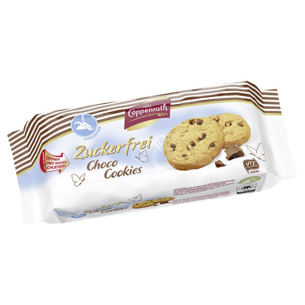 Sugar-free Crunchy Chocolate Chip Cookies - 200g (Parallel Import)