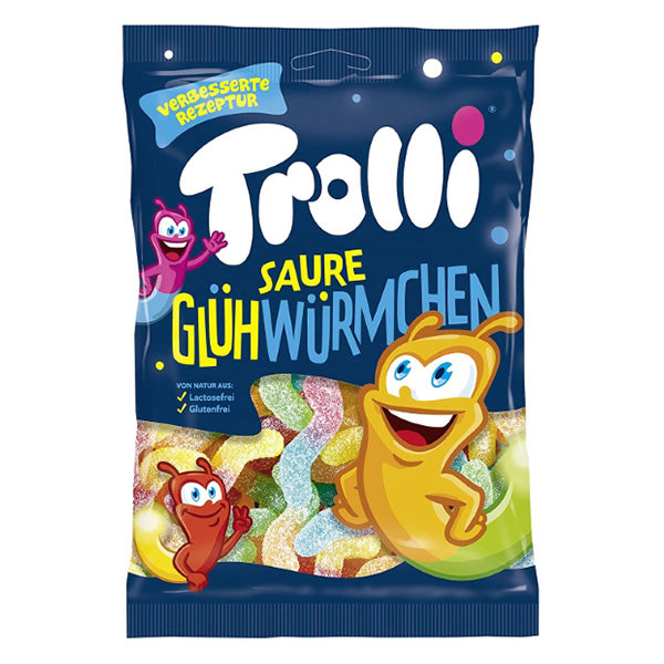 Sour Worm Gummy Candy - 200g (Parallel Import)