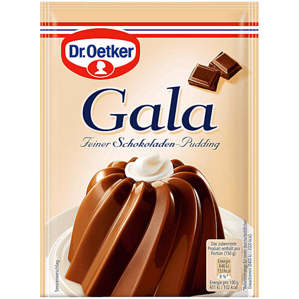 Gala Chocolate Pudding Powder - 150g (Parallel Import)