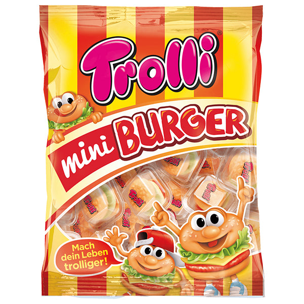 Mini Burger Gummy Candy - 170g (Parallel Import)