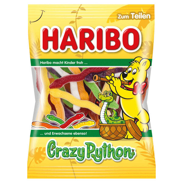Crazy Python Fruit Gummies - 175g (Parallel Import)