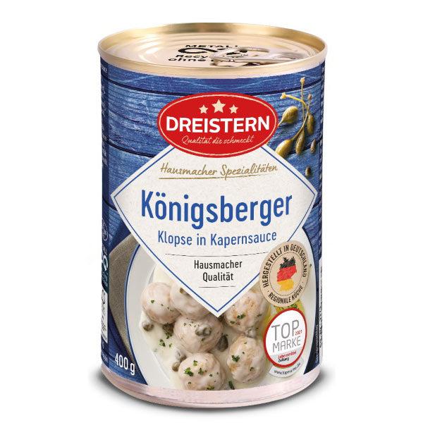 Canned Königsberger Dumplings - 400g (Parallel Import)