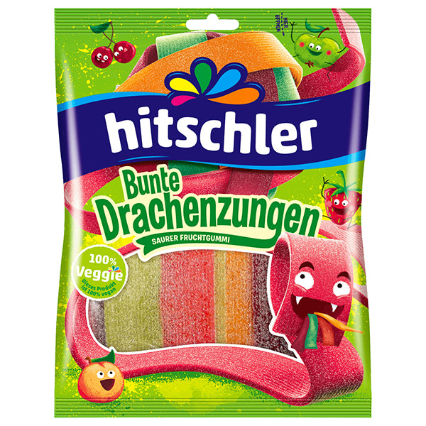 Hitschies Colorful Sour Tongues Gummies 125G
