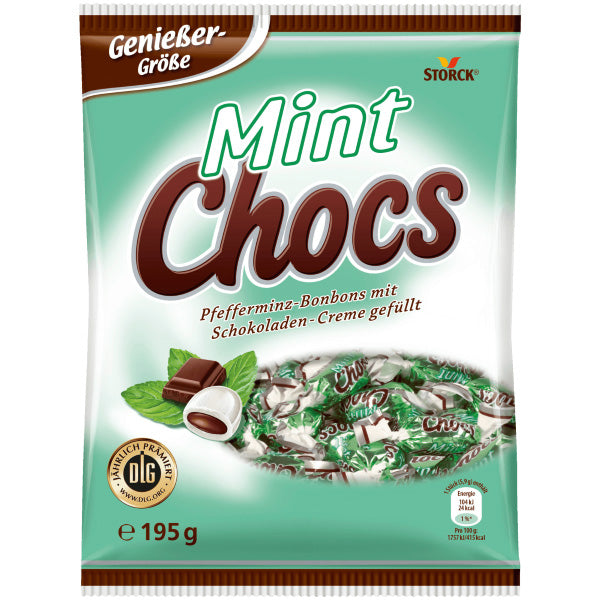 Mint Candies with Chocolate Filling - 195g (Parallel Import)