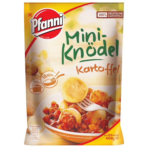 Mini German Potato Dumplings - 400g (Parallel Import)