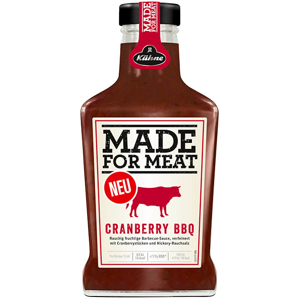 Cranberry BBQ Sauce (Made for MEAT) - 375ml (Parallel Import)