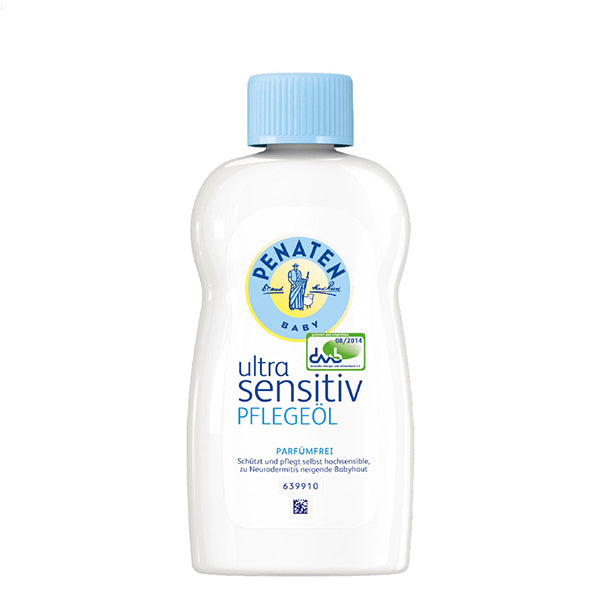 Penaten Ultra Sensitive Baby Oil No Perfume 200ml