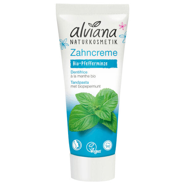 Organic Peppermint Toothpaste - 75ml (Parallel Import)