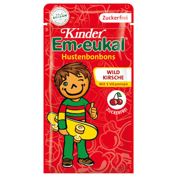 Cherry Cough Drops for Kids - 75g (Parallel Import)