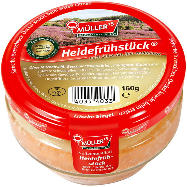 "Heidefrühstück" Sausage Spread - 160g (Parallel Import)