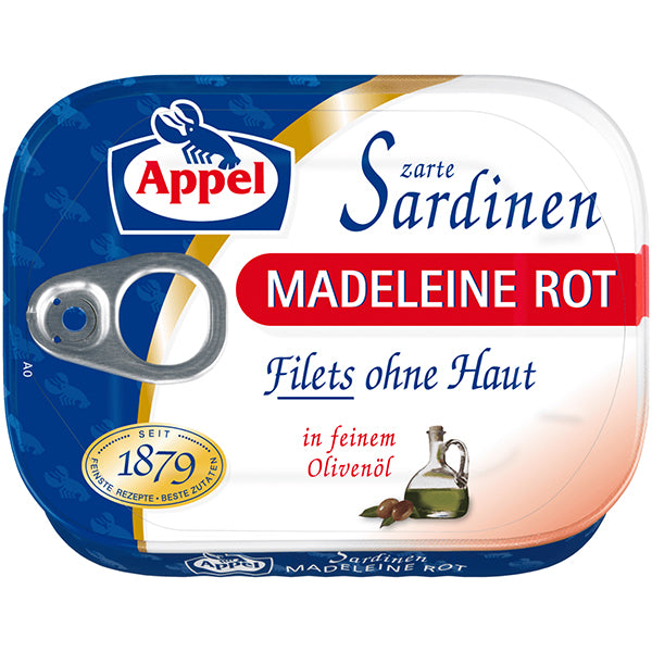 Appel Skinless Sardines In Olive Oil 80G