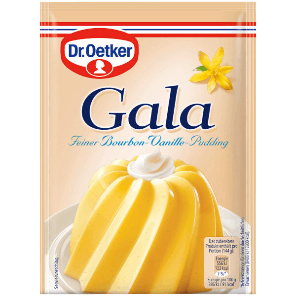 Gala Vanilla Pudding Powder - 111g (Parallel Import)