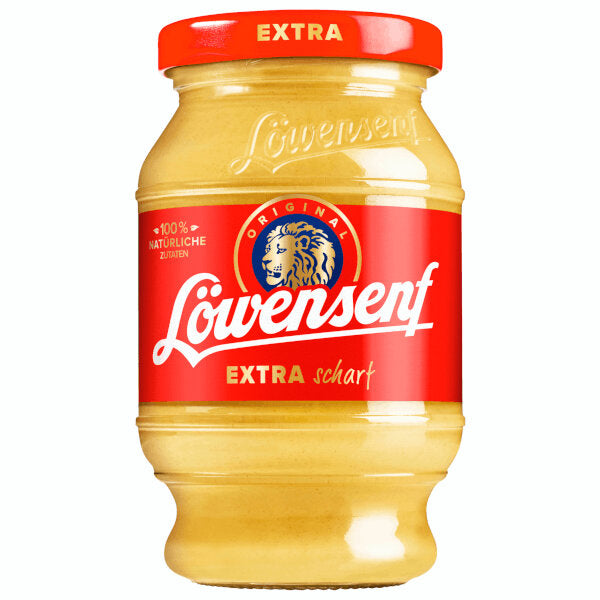 Extra Hot German Yellow Mustard - 250ml (Parallel Import) (Best Before Date: 27/05/2024)