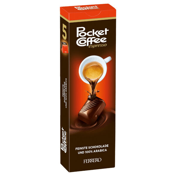 Chocolate Espresso Pocket Coffee - 5 pieces (Parallel Import)