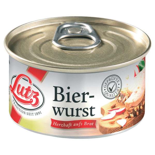 Lutz Beer Sausage 125G