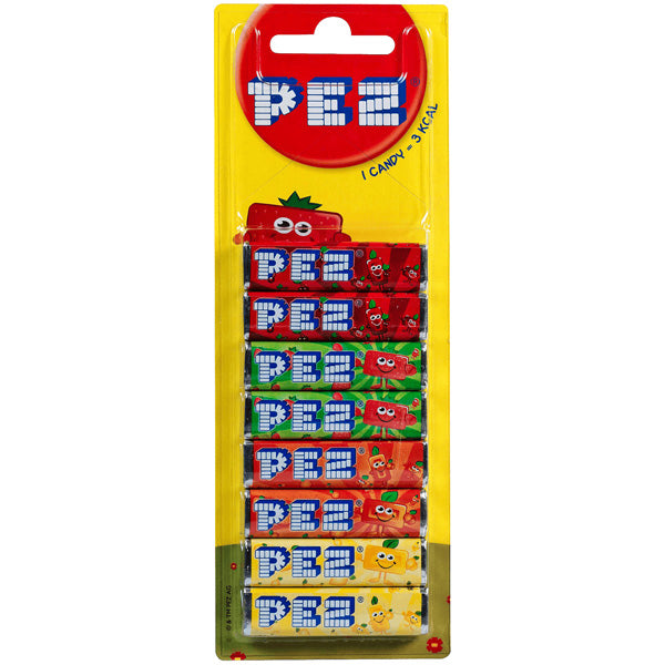 Pez Fruit Candy Refill Pack - 8 pieces (Parallel Import)