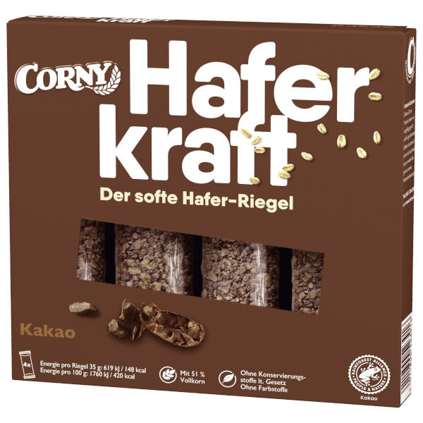 Chocolate Soft Oat Energy Bar - 4x35g (Parallel Import)